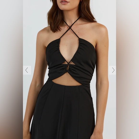 NWT DISSH TILLY BLACK KNIT DRESS - Picture 3 of 8